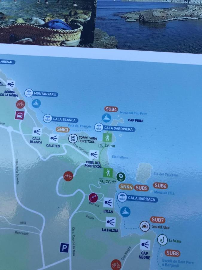 Apartamento A 100M De La Cala Blanca 哈维亚 外观 照片